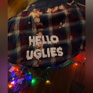 Hello Uglies Flannel